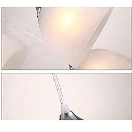Modern kortárs Bowl függőlámpa