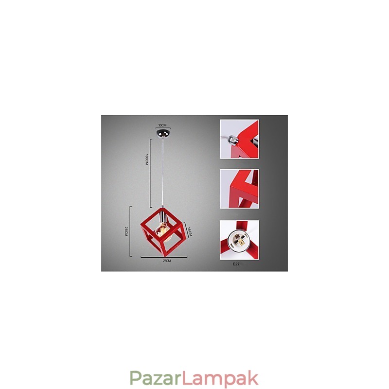 Hagyományos klasszikus mini stílusú festmény fémcsillár