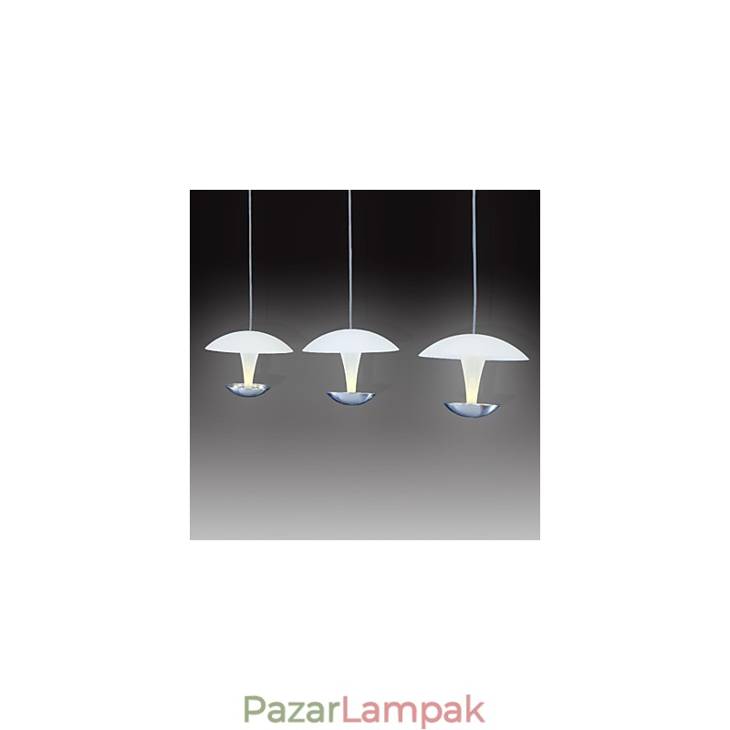 Modern festmény fém függőlámpa