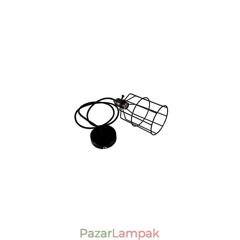 Retro mini stílusú festés fém függőlámpa garázs