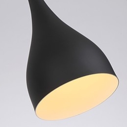 Villanykörte Modern minimalista medál