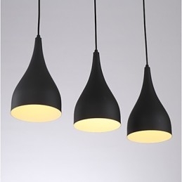 Villanykörte Modern minimalista medál
