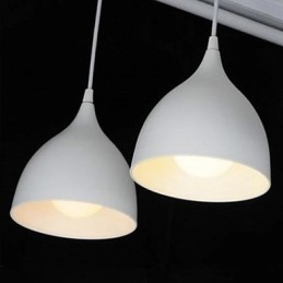 Villanykörte Modern minimalista medál