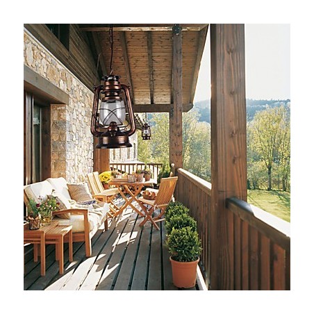 Country Lantern mini stílusú bronz függőlámpa Country Lantern mini stílusú bronz függőlámpa