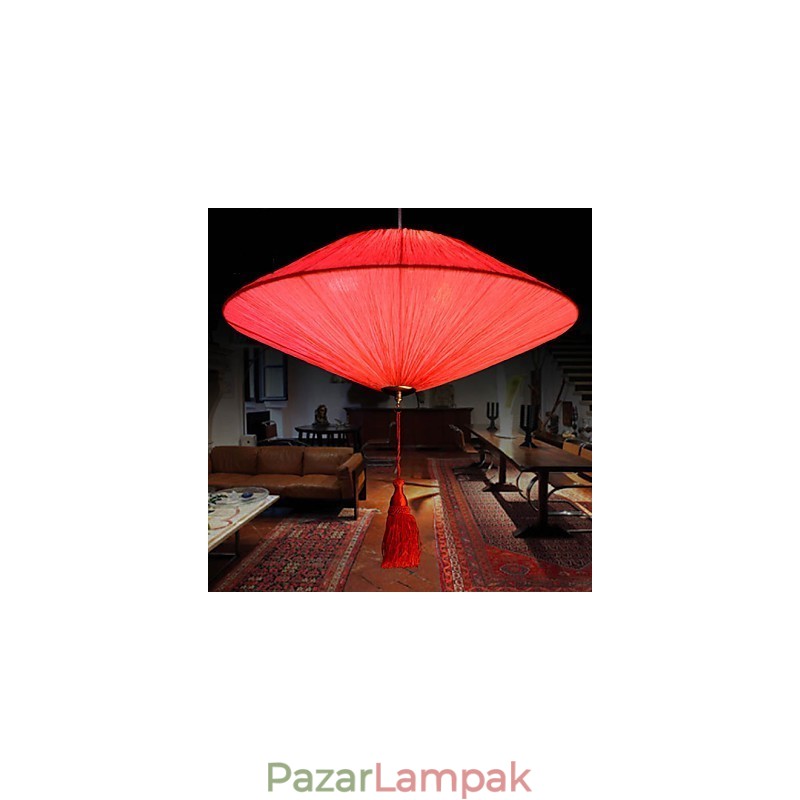 Lotus Leaf Modern tengeri ruha Art Droplight piros lámpás lámpa fény