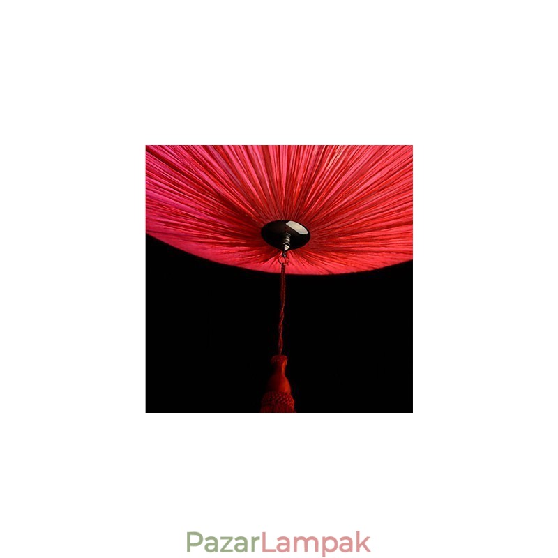 Lotus Leaf Modern tengeri ruha Art Droplight piros lámpás lámpa fény
