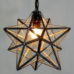 A Pentagon Star Light összehúzott és kortárs csillár lámpa