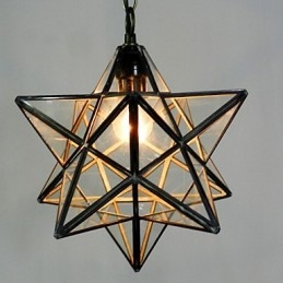 A Pentagon Star Light összehúzott és kortárs csillár lámpa