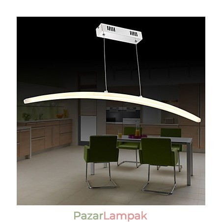 Függeszték Modern modern, galvanizált fém akril Függeszték Modern modern, galvanizált fém akril