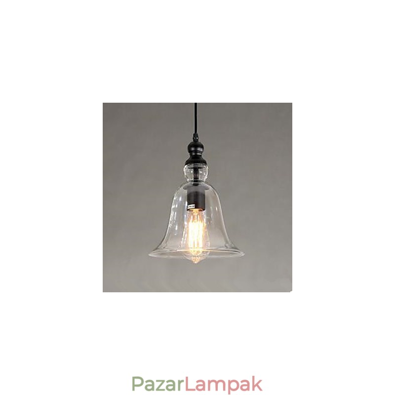 Európai szerződéses loft üvegcsillár csengő