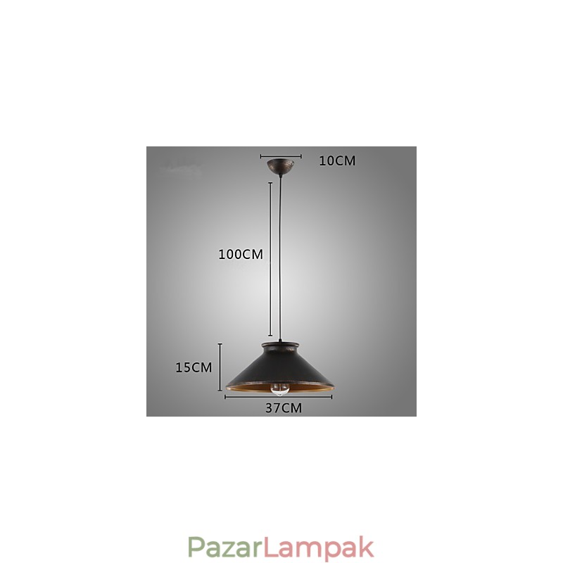 Retro Designers fém függőlámpa