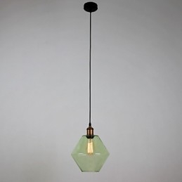 Üveg 1 könnyű művészi minimalista medál