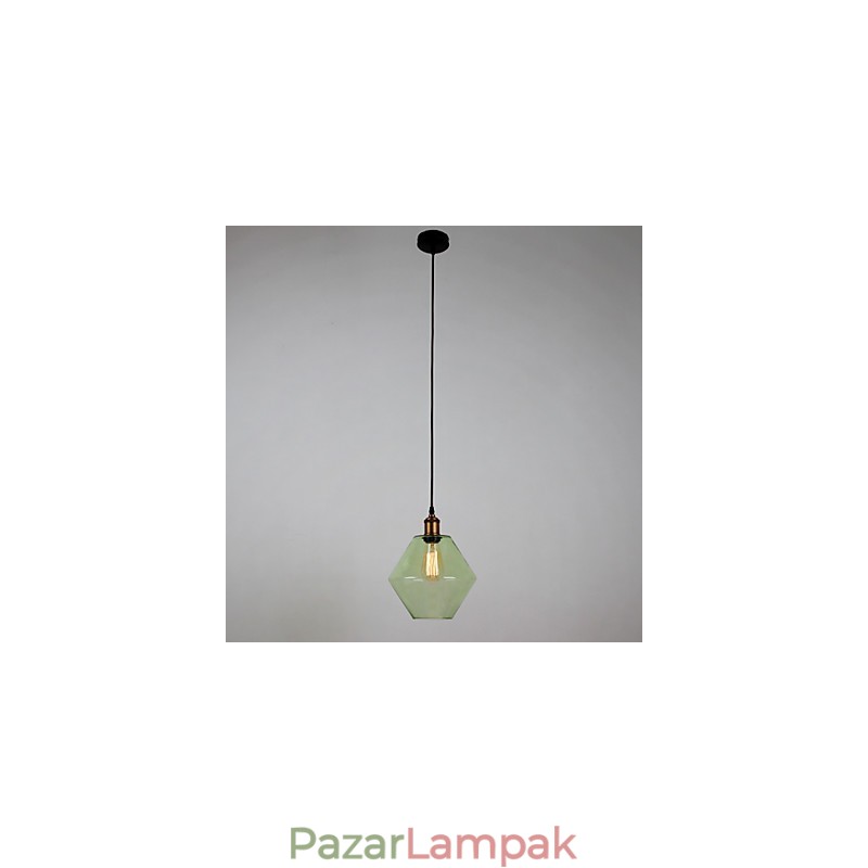 Üveg 1 könnyű művészi minimalista medál