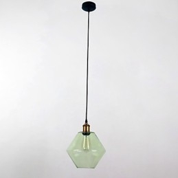 Üveg 1 könnyű művészi minimalista medál