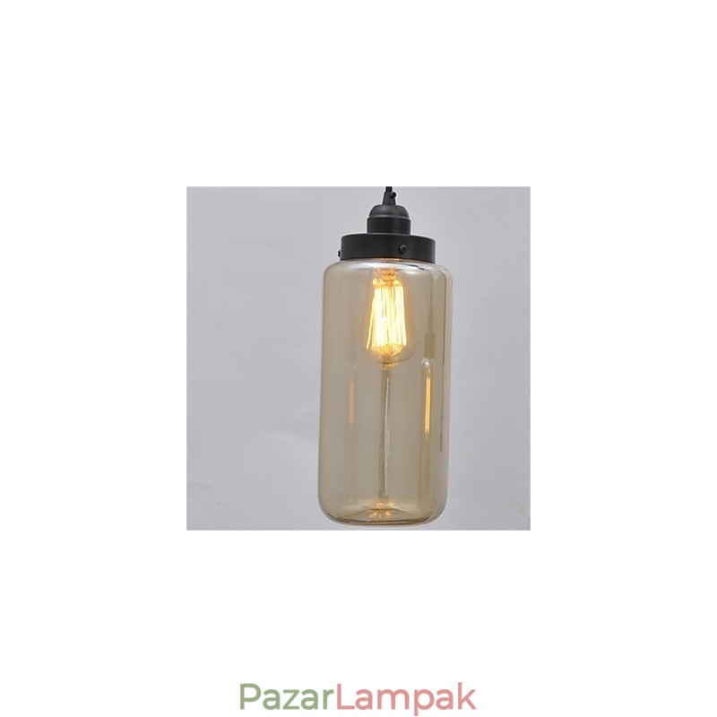 Amerikai retro minimalista együveges csillár
