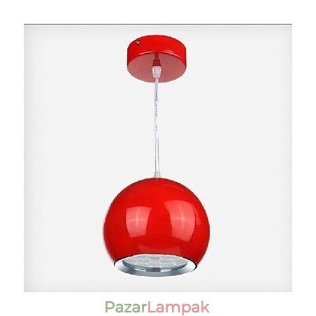 Modern kortárs Globe festmény fém függőlámpa