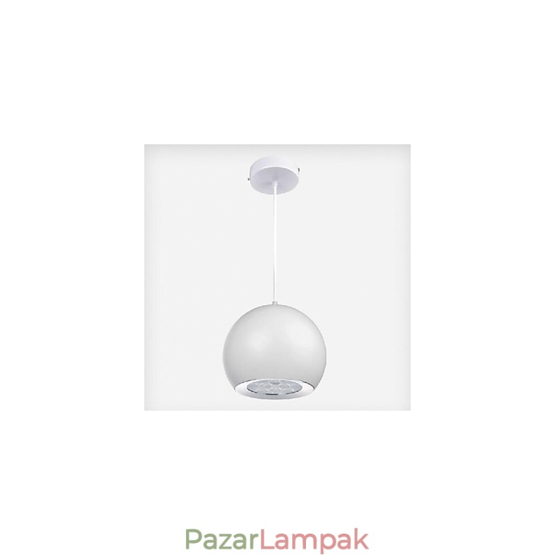 Modern kortárs Globe festmény fém függőlámpa