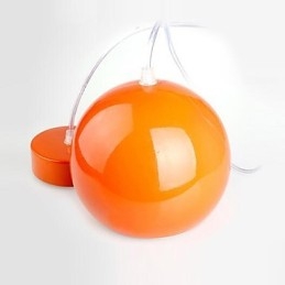 Modern kortárs Globe festmény fém függőlámpa