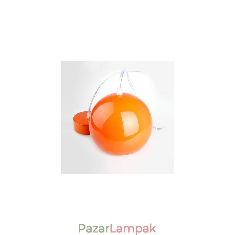 Modern kortárs Globe festmény fém függőlámpa