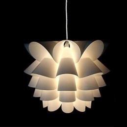 Kortárs és szerződéses The Nordic Idea White Lotus Droplight Lámpa