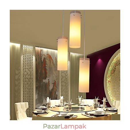 Hengeres üveg egyenes egyfejű dobdob Egyszerű csepplámpa világítás