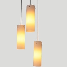 Hengeres üveg egyenes egyfejű dobdob Egyszerű csepplámpa világítás