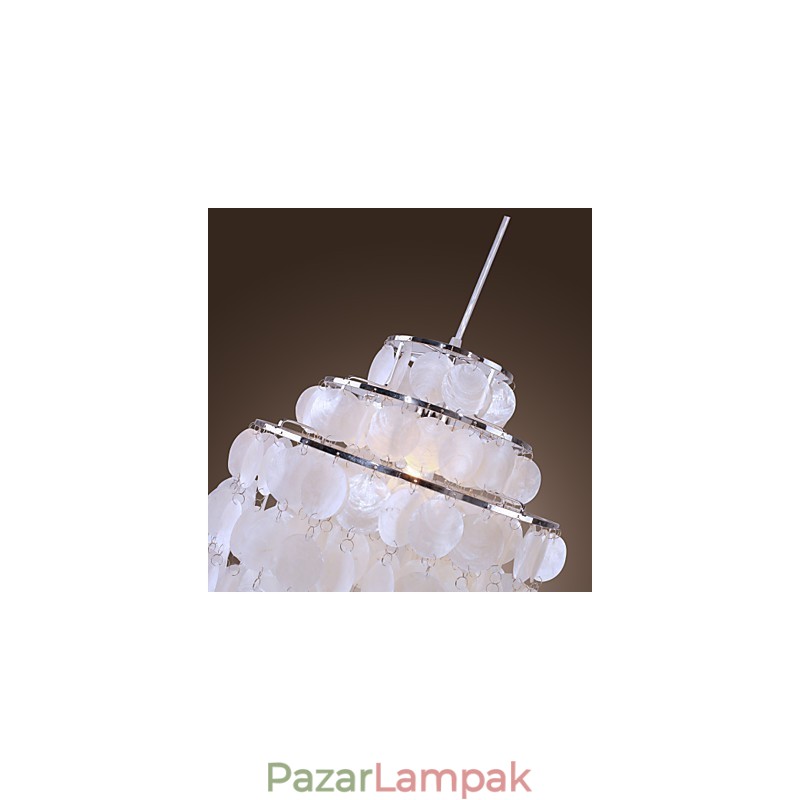 Modern, modern mini stílusú króm függőlámpa