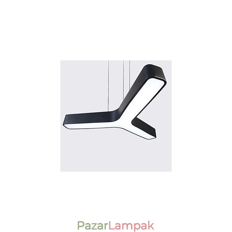 Modern, kortárs fém függőlámpa