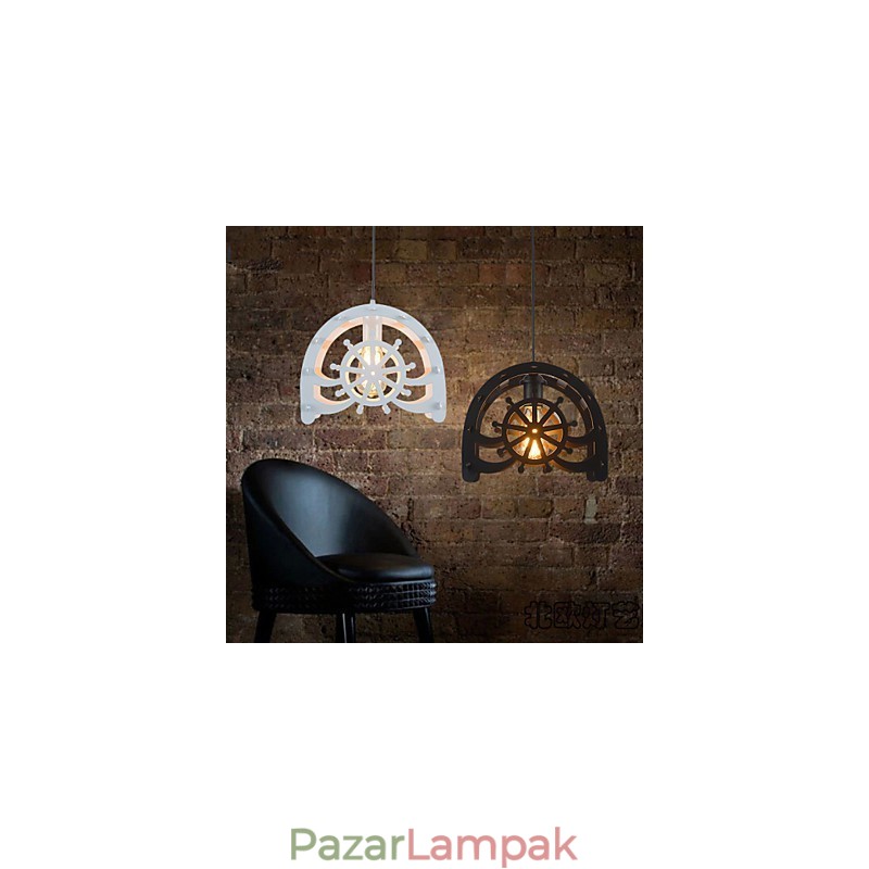 Retro klasszikus fém mennyezeti lámpák Egyszerű függőlámpák Cafe függőlámpa