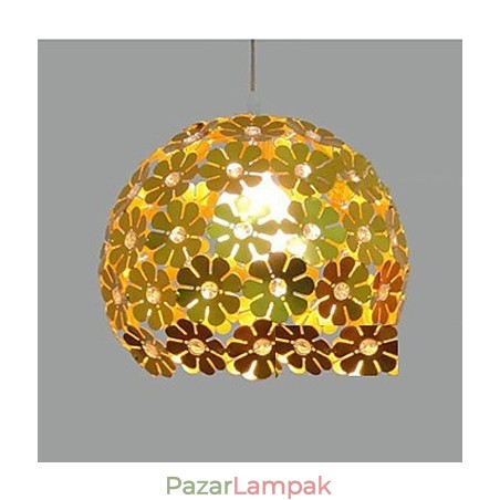 Modern színű szilvavirág golyós egyfejű kristály csepplámpa Modern színű szilvavirág golyós egyfejű kristály csepplámpa