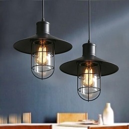 Egyfejű madárkalitkás csillár lámpa