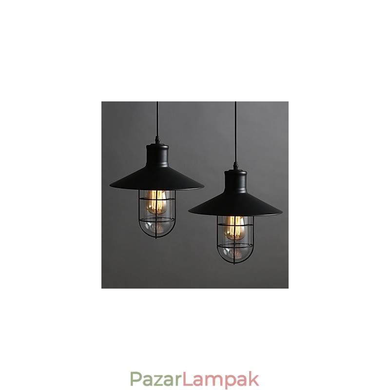 Egyfejű madárkalitkás csillár lámpa