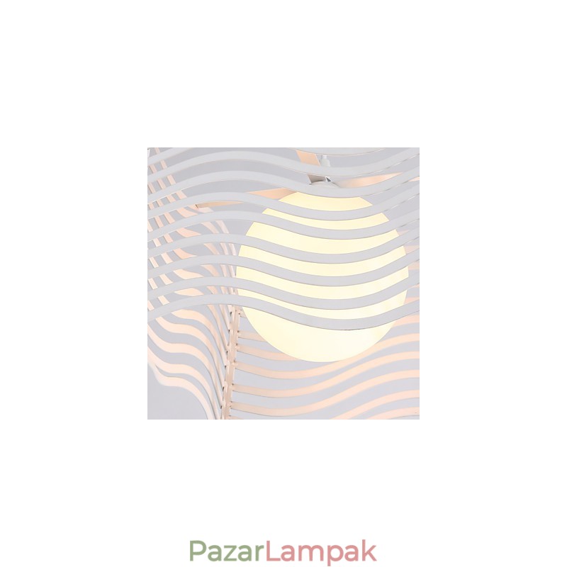 Modern, kortárs fém függőlámpa