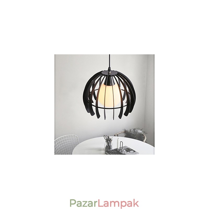 Modern, kortárs fém függőlámpa