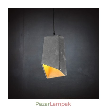 Kortárs és szerződéses retro cement függőlámpa lámpa Kortárs és szerződéses retro cement függőlámpa lámpa
