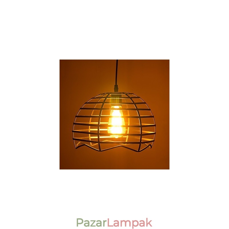 Retro klasszikus fém mennyezeti lámpák Egyszerű függőlámpák Cafe függőlámpa