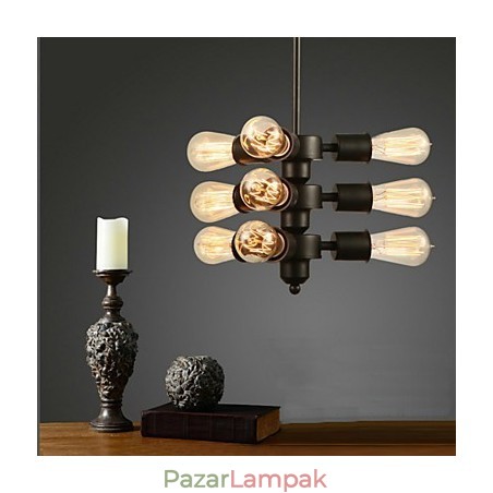 Edison Retro Light csillár Edison Retro Light csillár