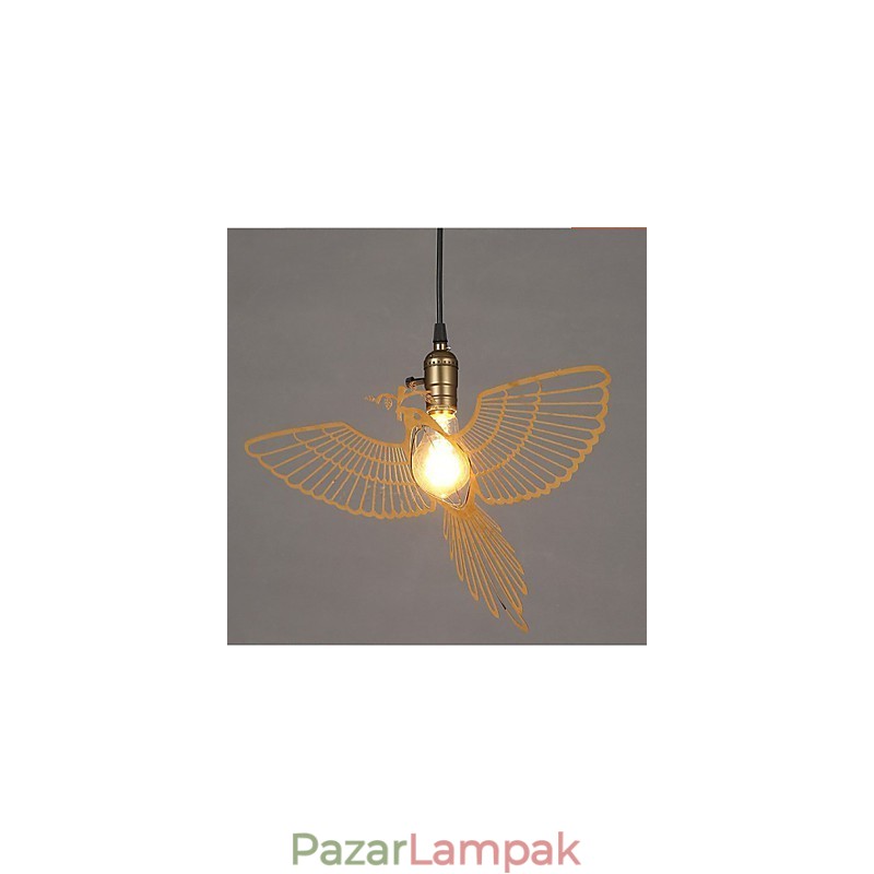Retro papír vágott Art Bird Plating