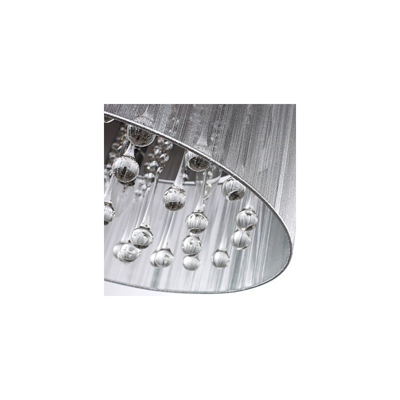 Hagyományos klasszikus kristály króm fém csillár