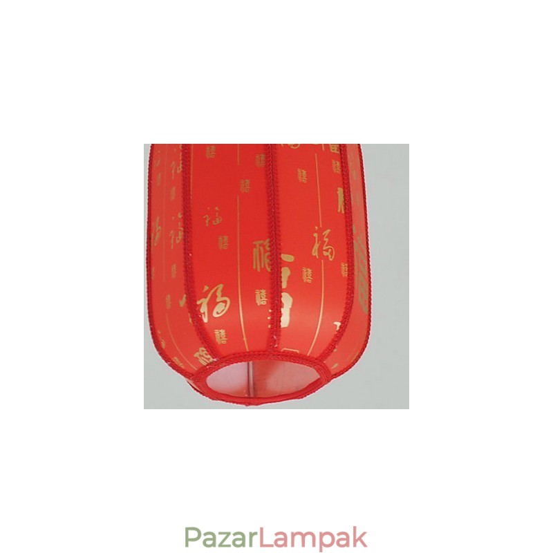 Archaize báránybőr vörös lámpás veranda Droplight lámpa