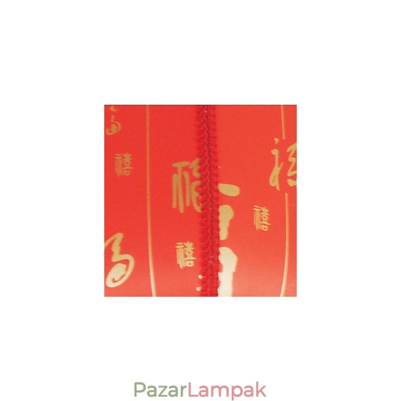 Archaize báránybőr vörös lámpás veranda Droplight lámpa