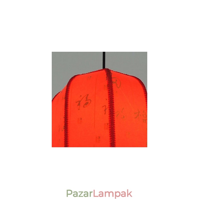 Archaize báránybőr vörös lámpás veranda Droplight lámpa