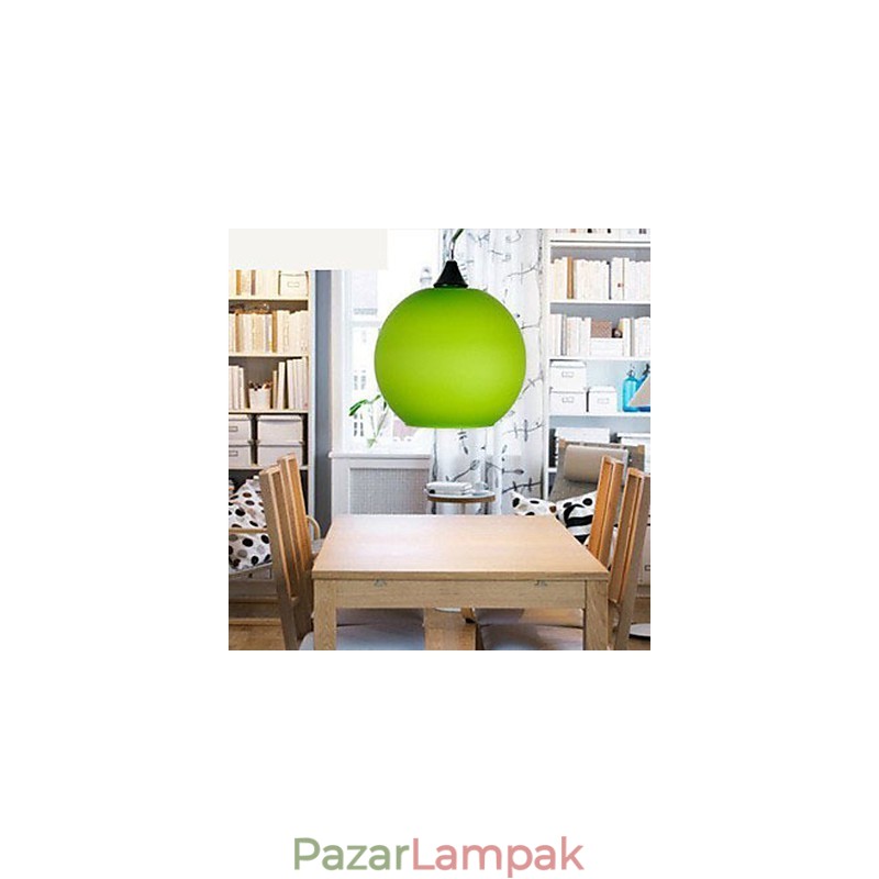 Egyszerű divat színes üvegcsillár lámpa