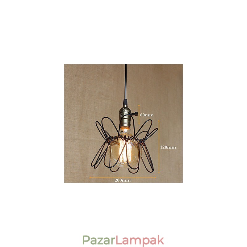 Americange ipari retro deformációs csillár