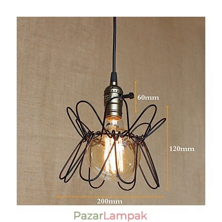 Americange ipari retro deformációs csillár