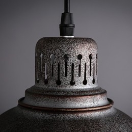 Retro mini stílusú festmény fém függőlámpa a szabadban