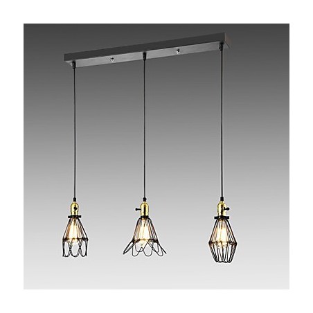 Hagyományos klasszikus Vintage Retro Country függőlámpa