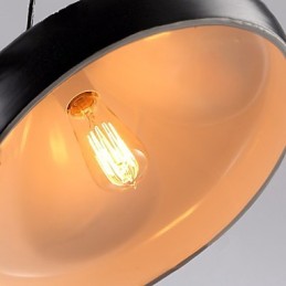 Vintage Retro mini stílusú festmény fém függőlámpa