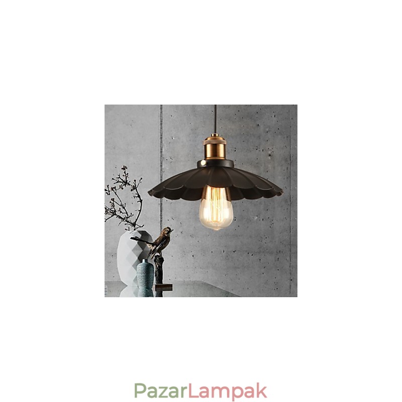 Egyedi fekete esernyő Vintage kovácsoltvas csillár