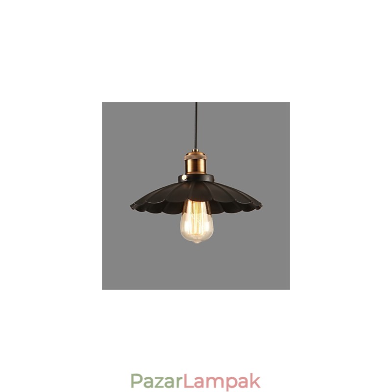Egyedi fekete esernyő Vintage kovácsoltvas csillár
